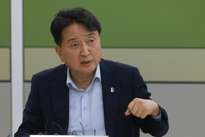 김영환 충북지사 "산업재해로 문제 강력 처벌하되 포스코이앤씨 선처 호소"