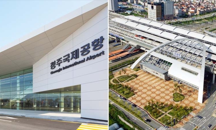 청주공항·KTX 오송역 올해도 '고공 성장'…1분기 이용객 작년보다 증가